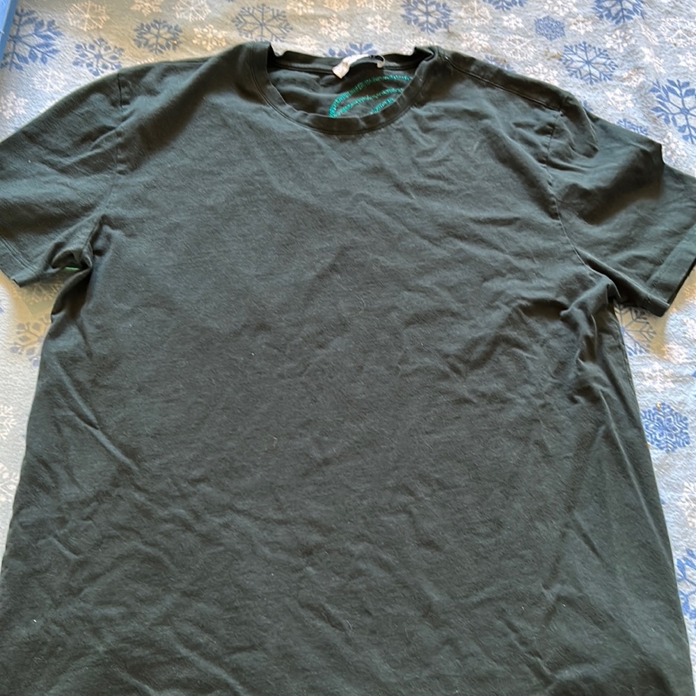 Versace M T-shirt in dark green ( Medusa is on the back)